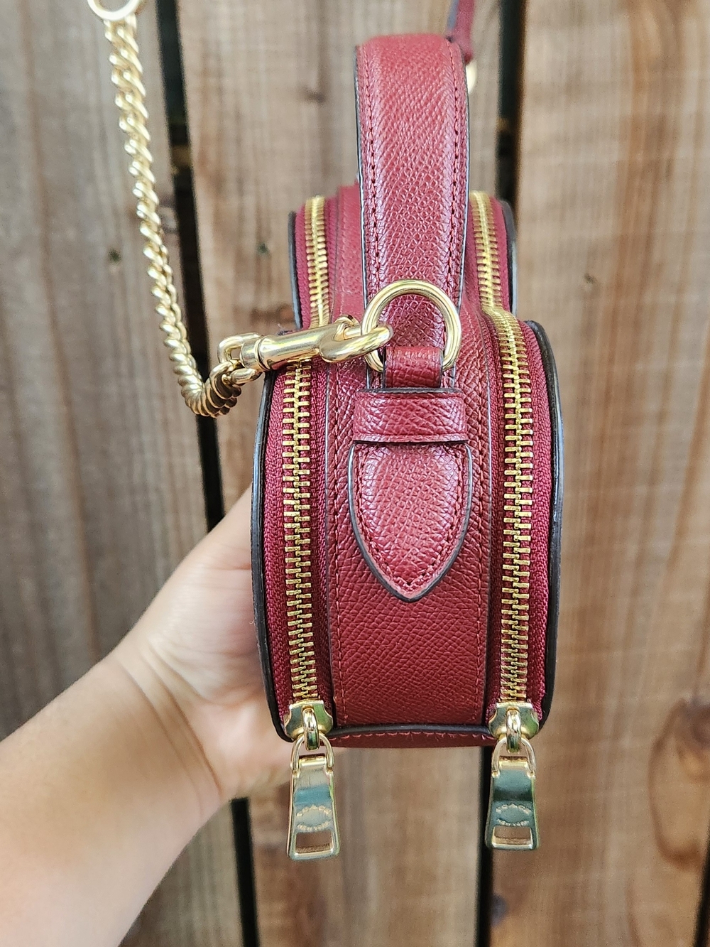 ❤️✨️COACH Signature Floral Heart Crossbody Bag👏🏼✨️ - Picture 7 of 16